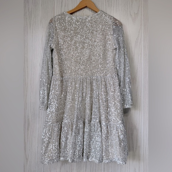 Vineyard Vines Sequin Tiered Dress Size XS EUC - Picture 5 of 5